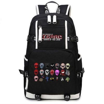 The Binding of Isaac School Backpack Bags Laptop Shoulder School Travel Bags Teenagers Rucksack Gift 12 - The Binding Of Issac Store