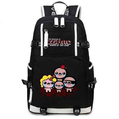 The Binding of Isaac School Backpack Bags Laptop Shoulder School Travel Bags Teenagers Rucksack Gift 13 - The Binding Of Issac Store