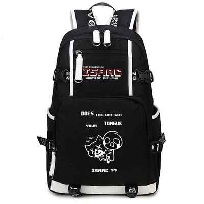 The Binding of Isaac School Backpack Bags Laptop Shoulder School Travel Bags Teenagers Rucksack Gift 15 - The Binding Of Issac Store
