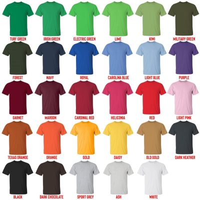 t shirt color chart - The Binding Of Issac Store